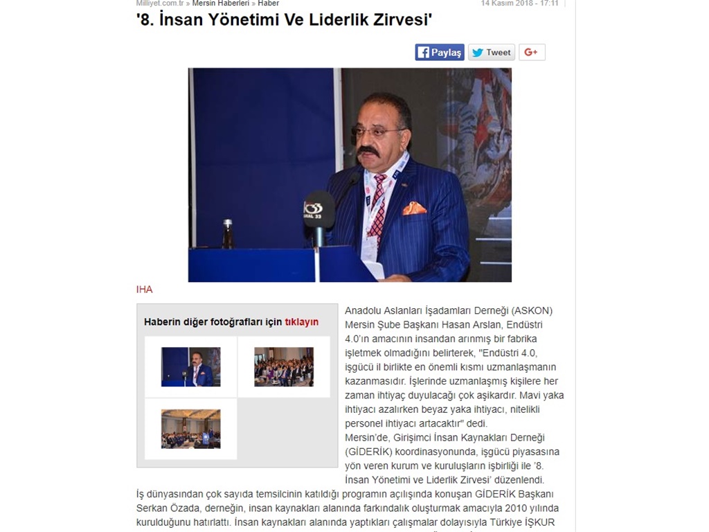 8.İNSAN YÖNETİMİ ve LİDERLİK ZİRVESİ