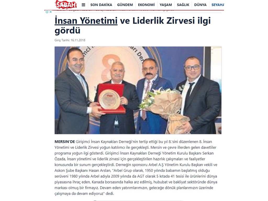 8.İNSAN YÖNETİMİ ve LİDERLİK ZİRVESİ