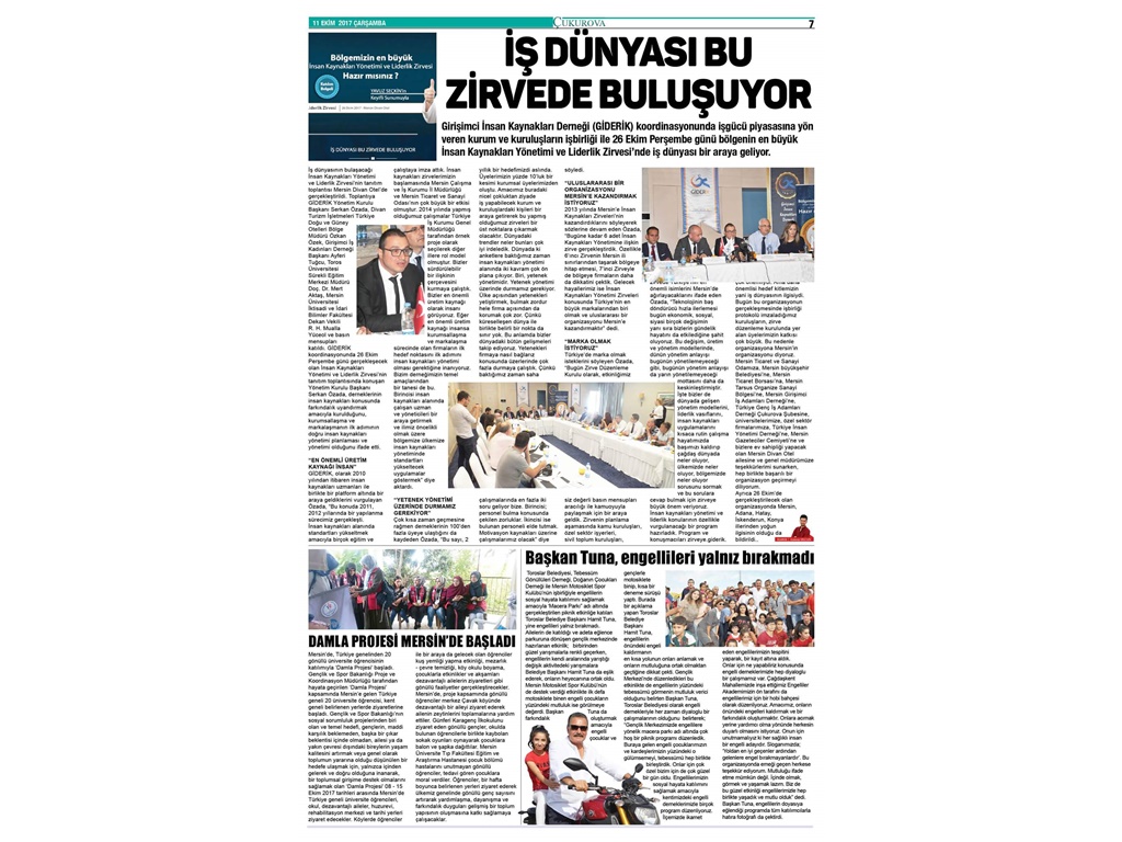 İŞ DÜNYASI ZİRVEDE BULUŞUYOR