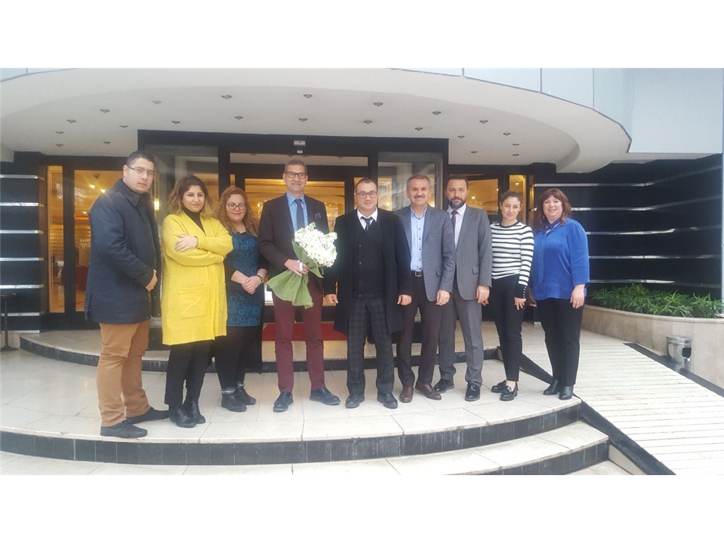 ALTINORFOZ OTEL YÖNETİM KURULU BAŞKANI MURAT DEMİR ZİYARET EDİLDİ (18.01.2018)