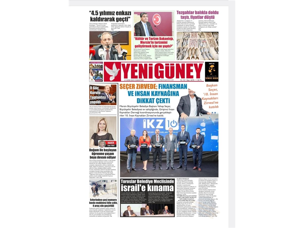 İKZ-10 YENİ GÜNEY GAZETESİ