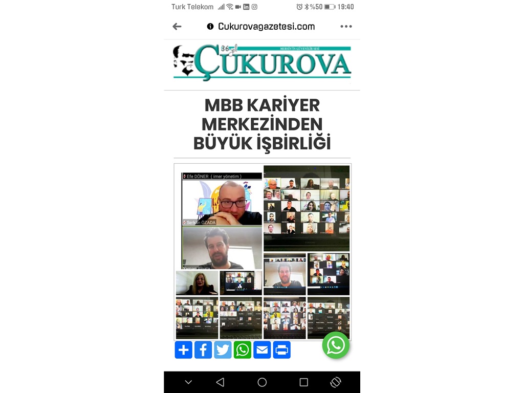 DİJİTAL LİDERLER MERSİN'DE -ÇUKUROVA GAZETESİ