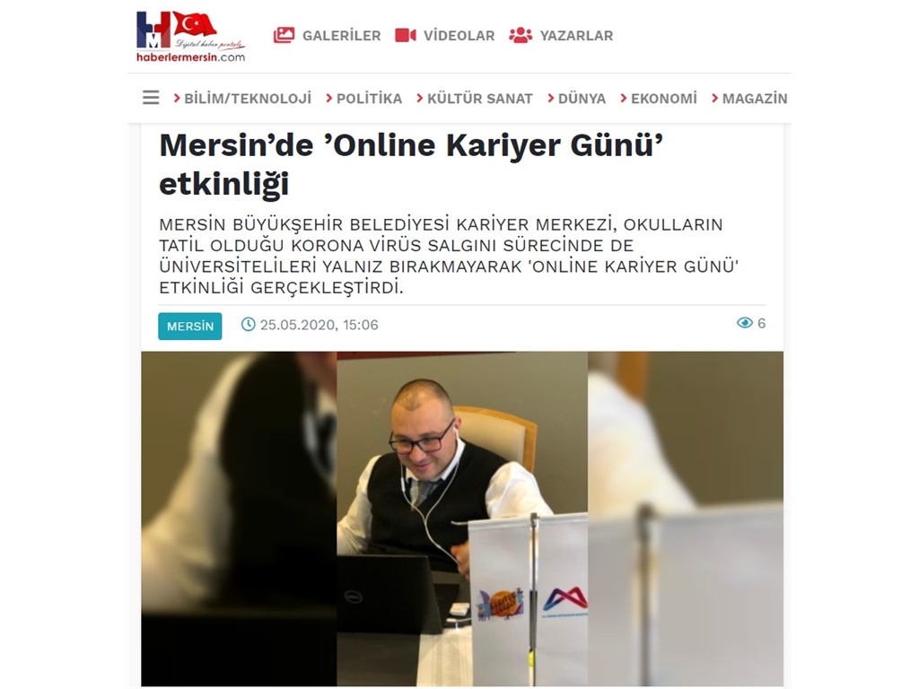 ONLINE EĞİTİMLERLE PROFESYONELLER BULUŞUYOR -Haberler Mersin