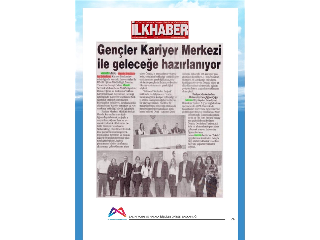 KARİYER FIRSATLARI ve NETWORKING ETKİNLİĞİ-İLKHABER