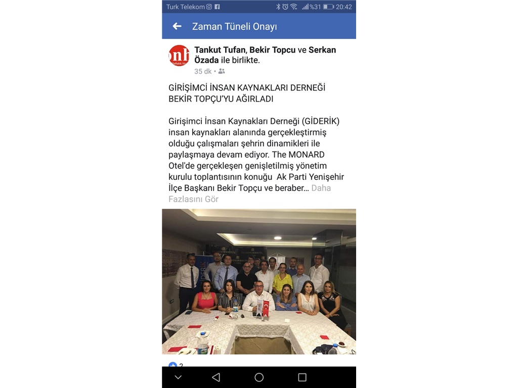 SON HABER GAZETESİ BEKİR TOPÇU ZİYARETİ