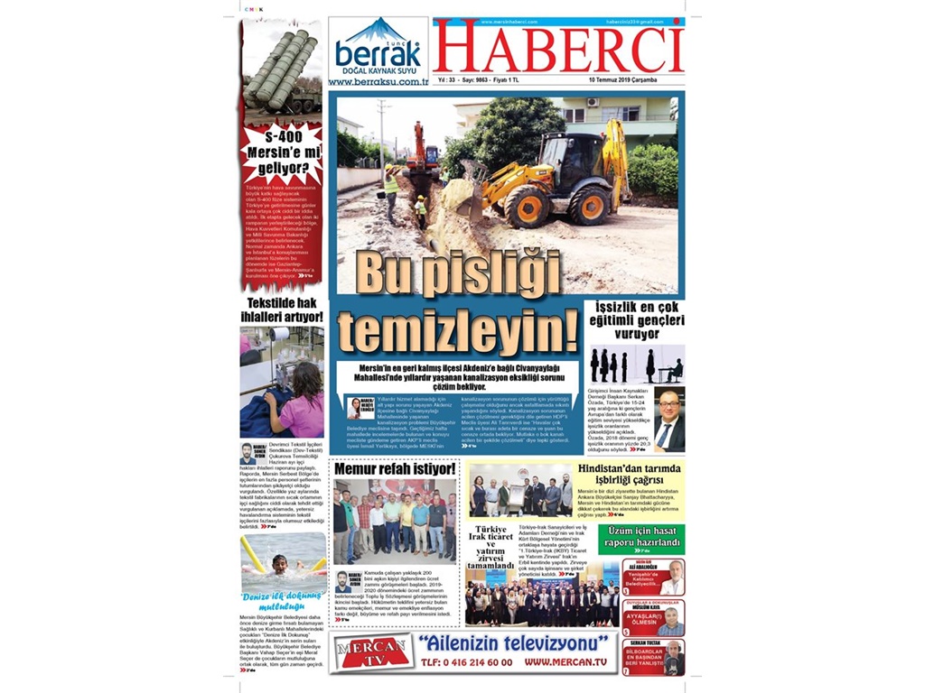 İŞSİZLİK EN ÇOK EĞİTİMLİ GENÇLERİ VURUYOR ( Haberci Gazetesi)