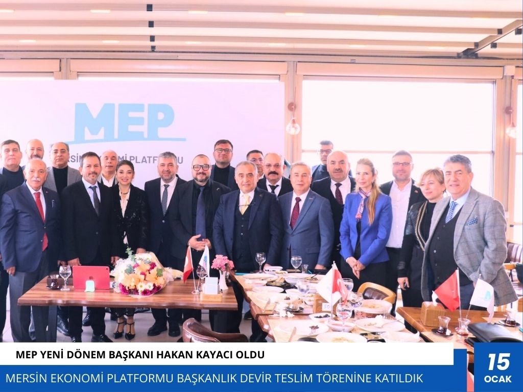 MEP BAŞKANLIK DEVİR TÖRENİNE KATILDIK-15 Ocak 2026